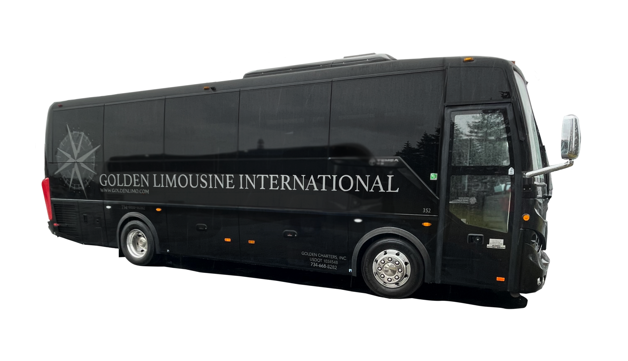 Mini Charter Bus For 34 Passengers Ann Arbor | Detroit