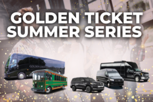 Golden Limo - Golden Ticket Summer Series introduction and promotional graphic.