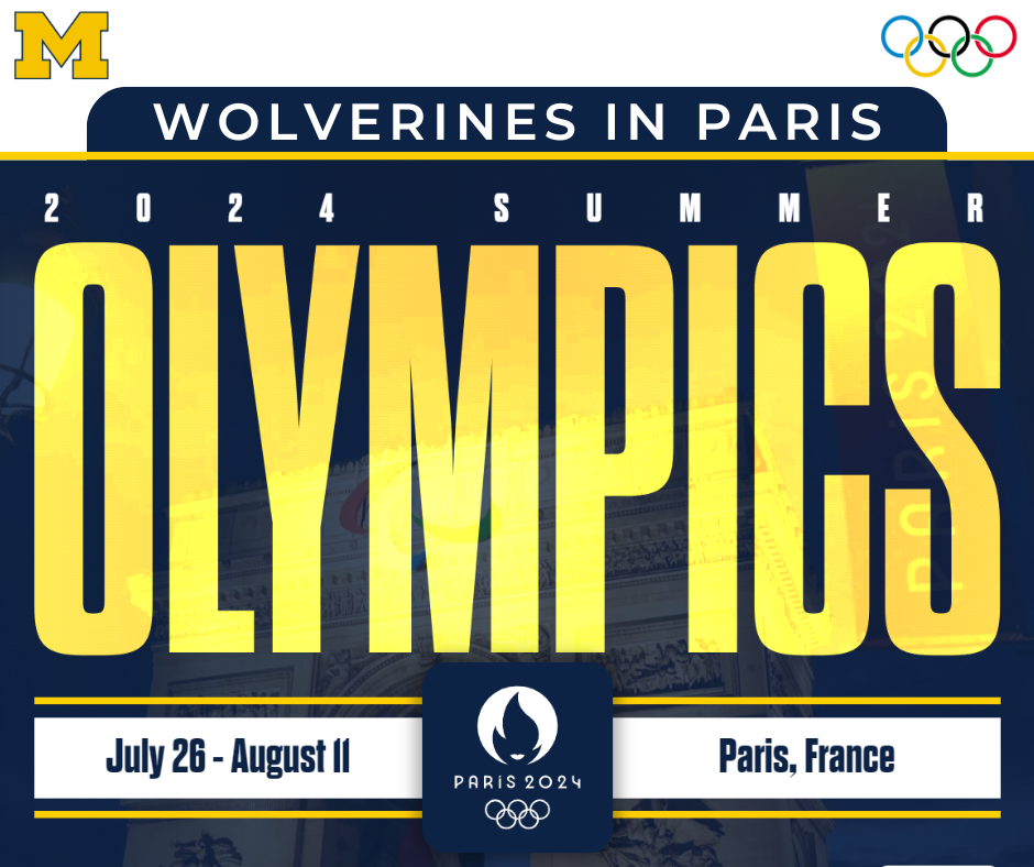 Wolverines in Paris 2024 Summer Olympics