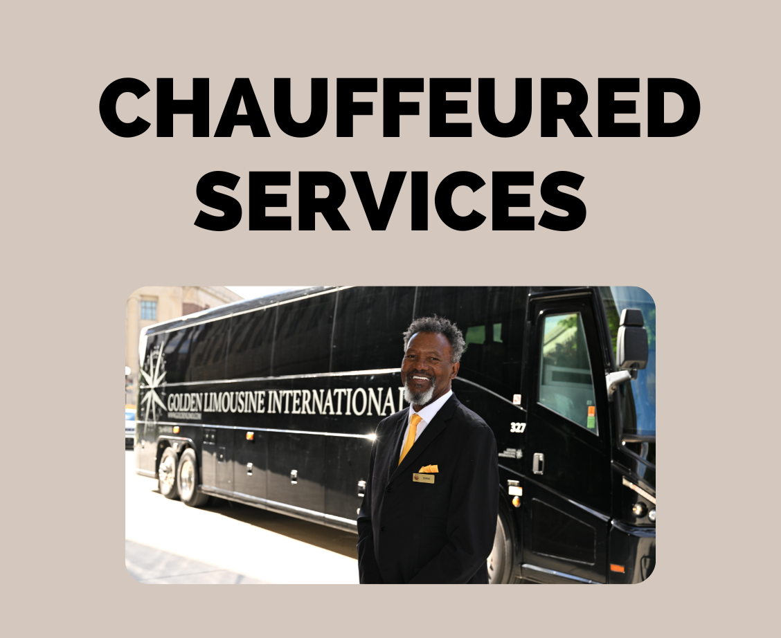 Hello GLI! Chauffeured Services section graphic