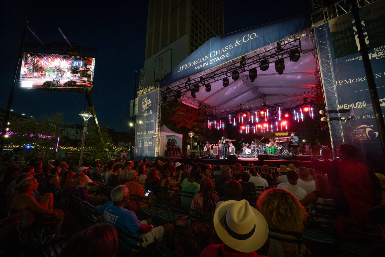 Detroit Summer Jazz Festival Night 2