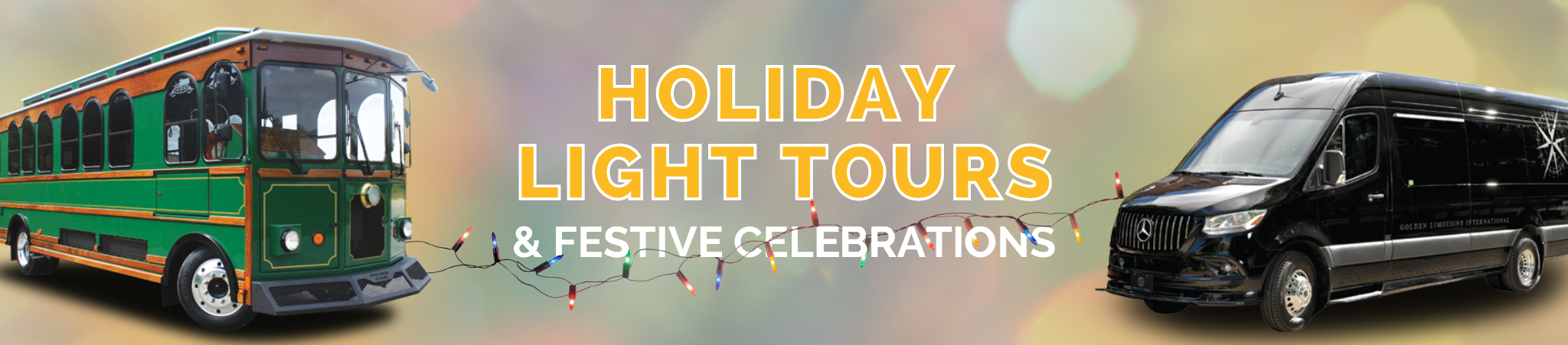 Hello GLI - GLI Holiday Light Tours graphic