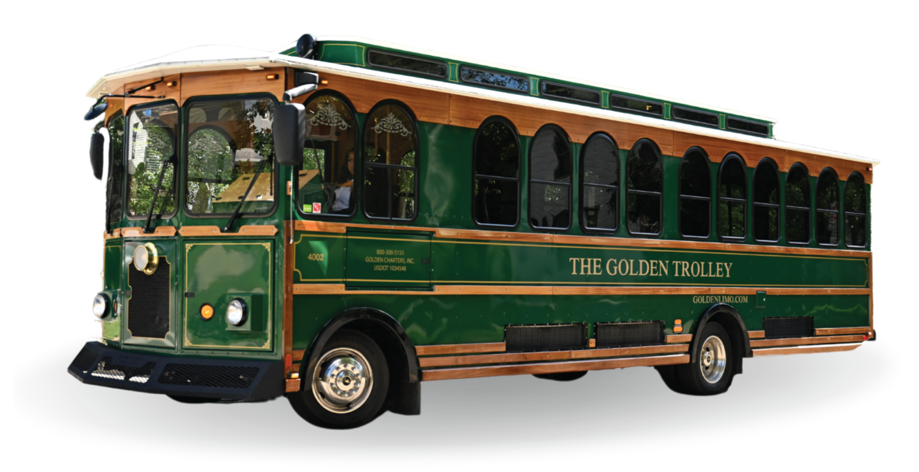 Golden Limo Trolley