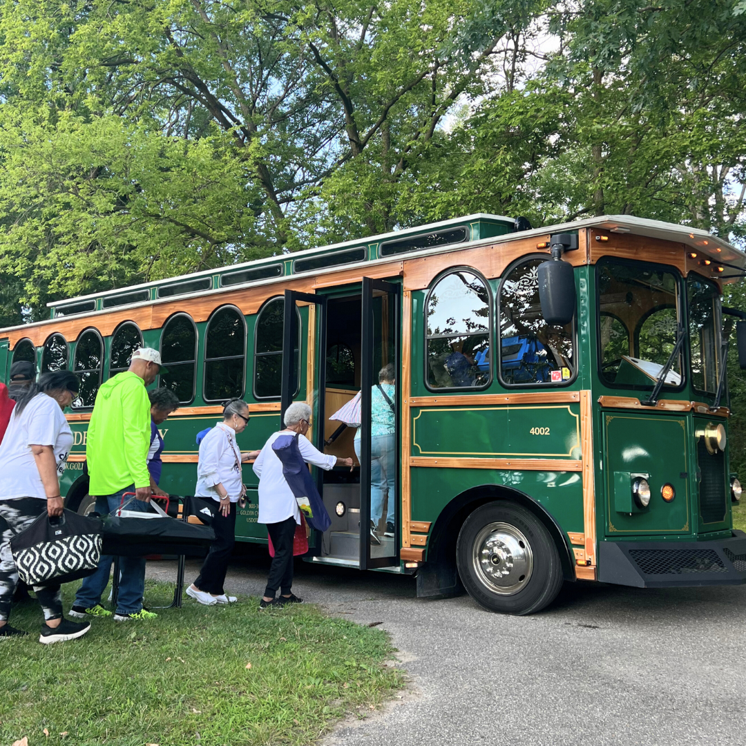 The iconic Golden Trolley can be seen all around town through Ann Arbor, Ypsilanti, and beyond. Charming riders for 33 years of Golden Excellence!