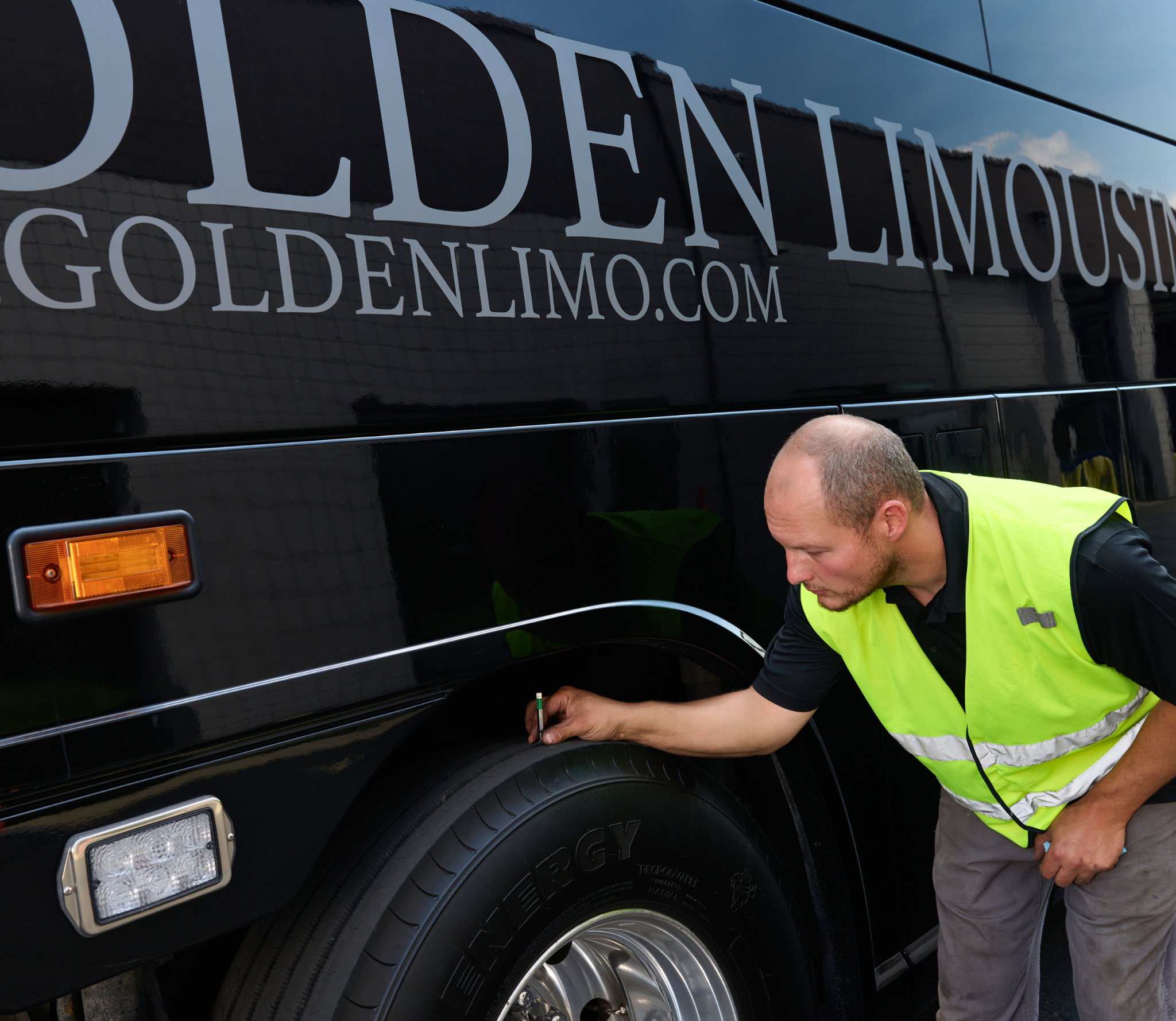 Golden Limousine International operates on safety and reliability standards that are unmatched. 33 years of Golden mechanical checks, vehicle inspections, and safety excellence.