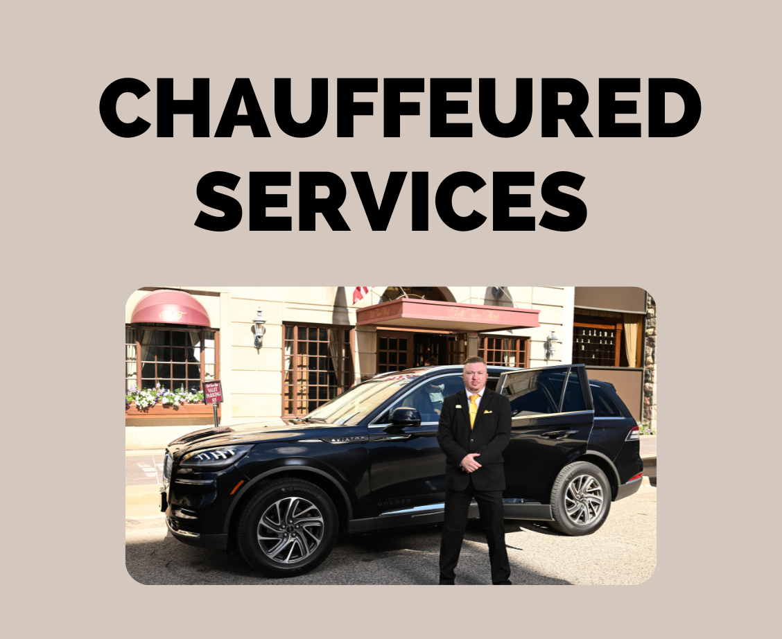 Hello GLI! - 'Chauffeured Services' graphic