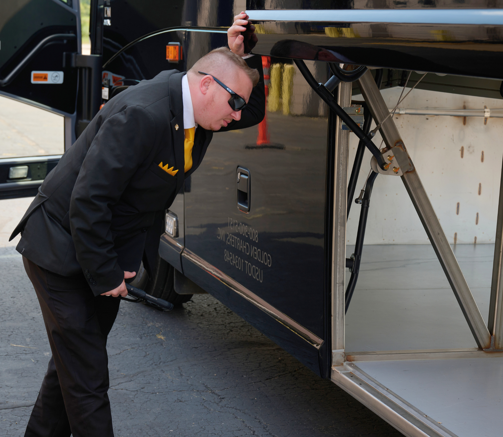 Golden Limousine International puts safety and reliability first with pre, during, and post-trip checks by our skilled, professional Golden Tie Chauffeurs.