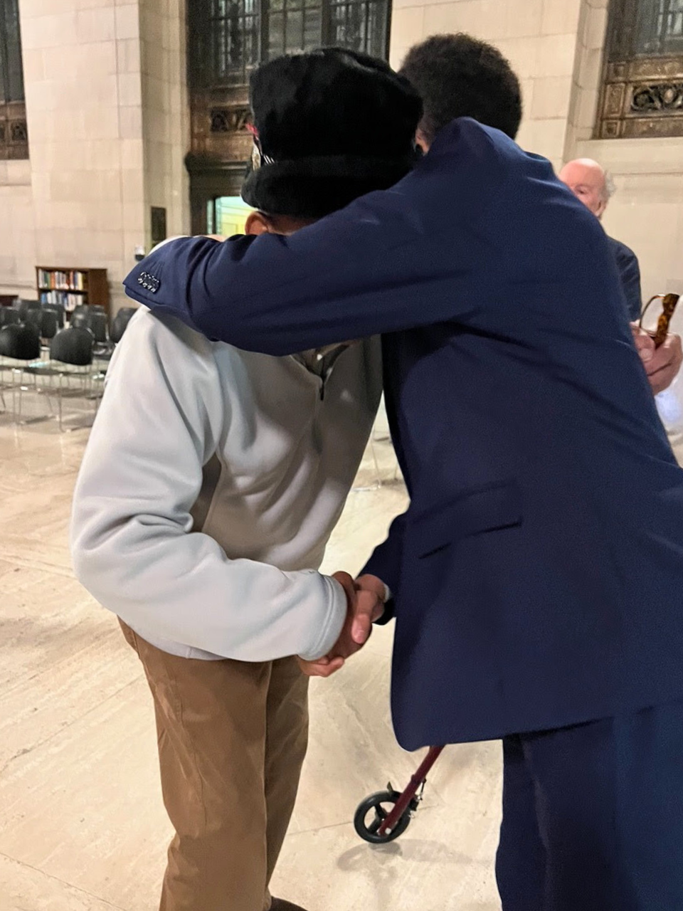 2025_02_GLI_Community_MusicLegacyLight_RomanieoGolphinJr_Guest2.O Golden Limousine International was proud to provide transportation for Romanieo Golphin Jr. and his recital guests for his special evening - Music, Legacy, & Light at the Detroit Public Library.