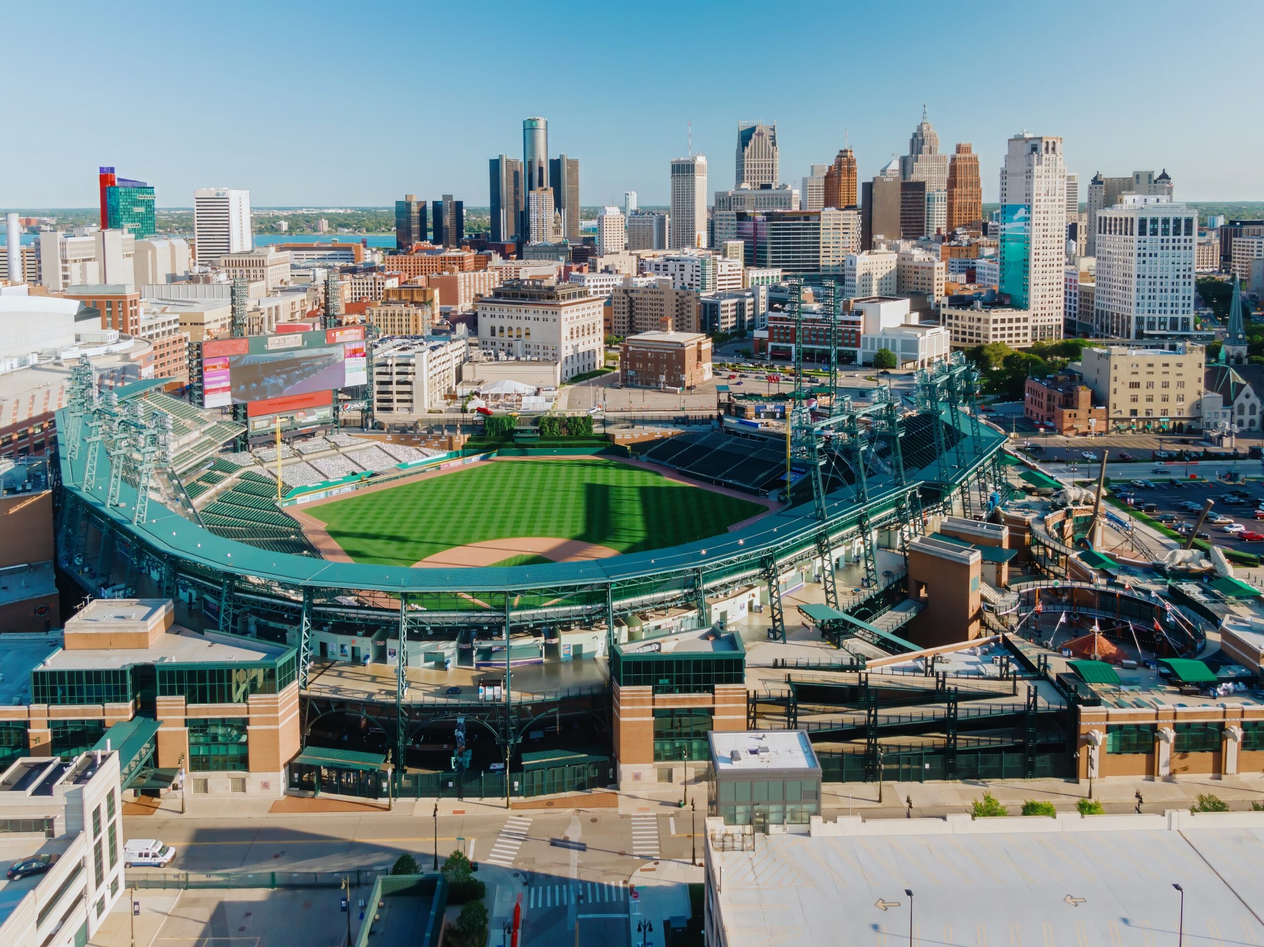 Comerica Park in Detroit
