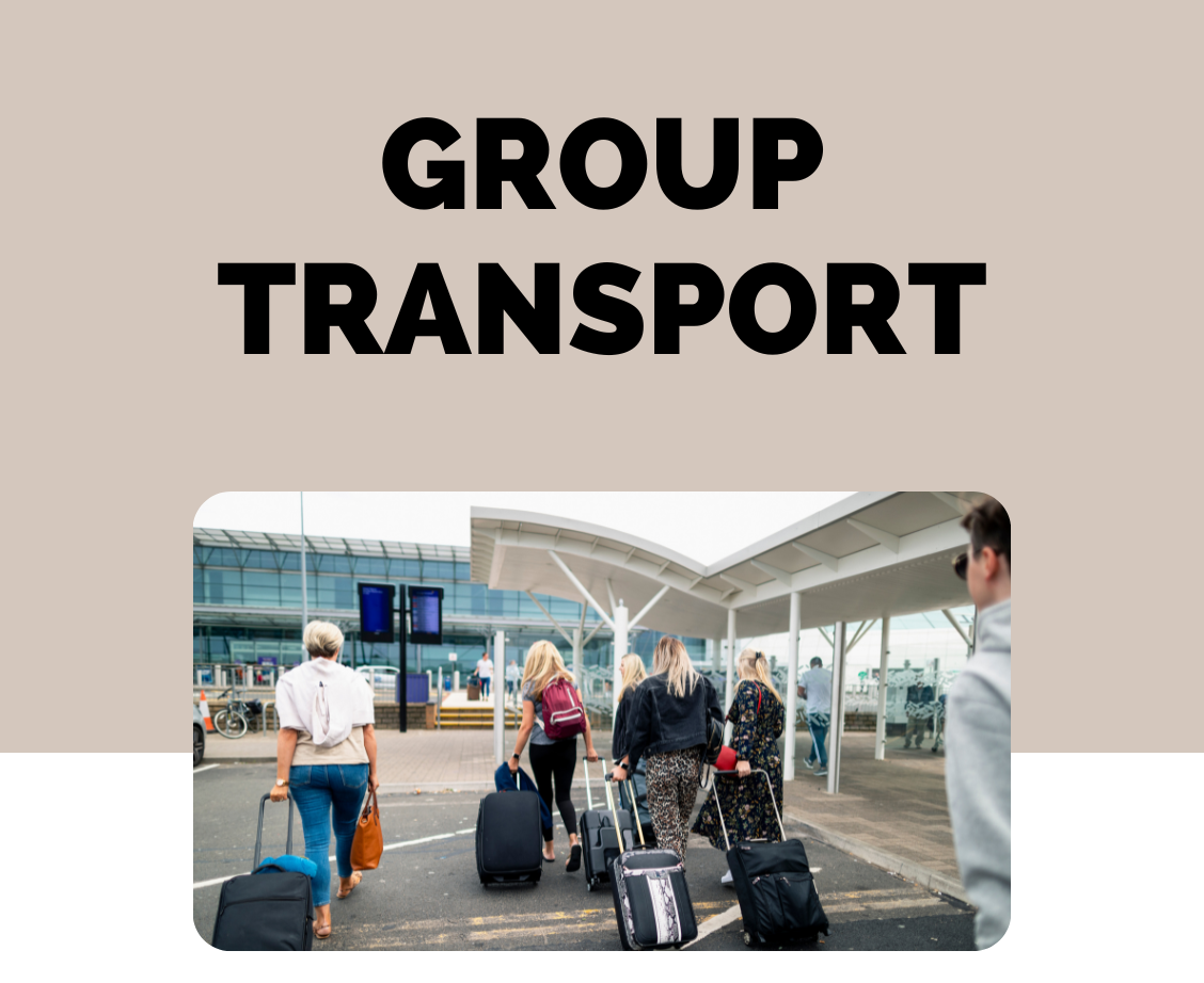 Golden Limousine transportation for groups and travel.