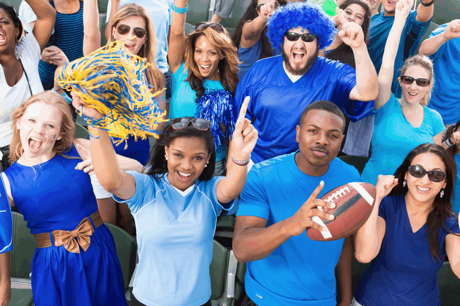 Detroit Lions Football Fans in Stadium - Detroit lions Transportation