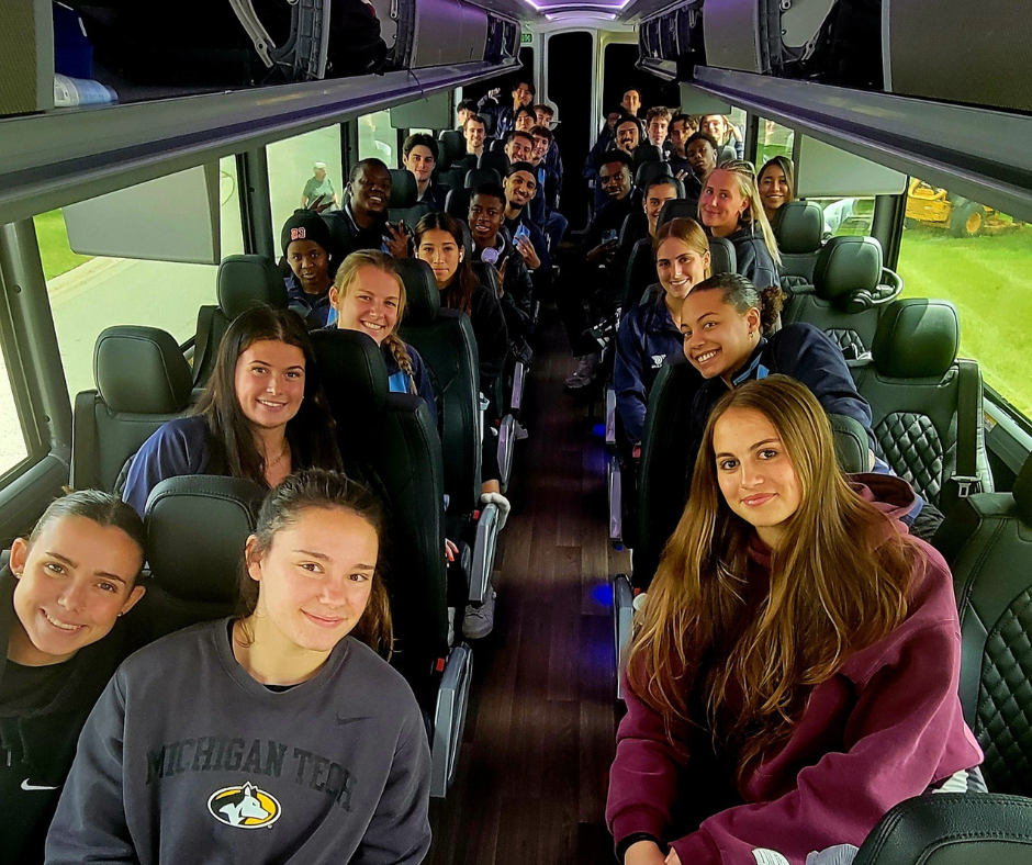 Golden Limousine International transportation for AFC club.